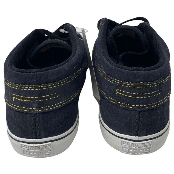 Converse Sea Star LS Mid Suede Skate Shoes Black Mens 9.5 US Womens 11 NEW NIB - Picture 7 of 12